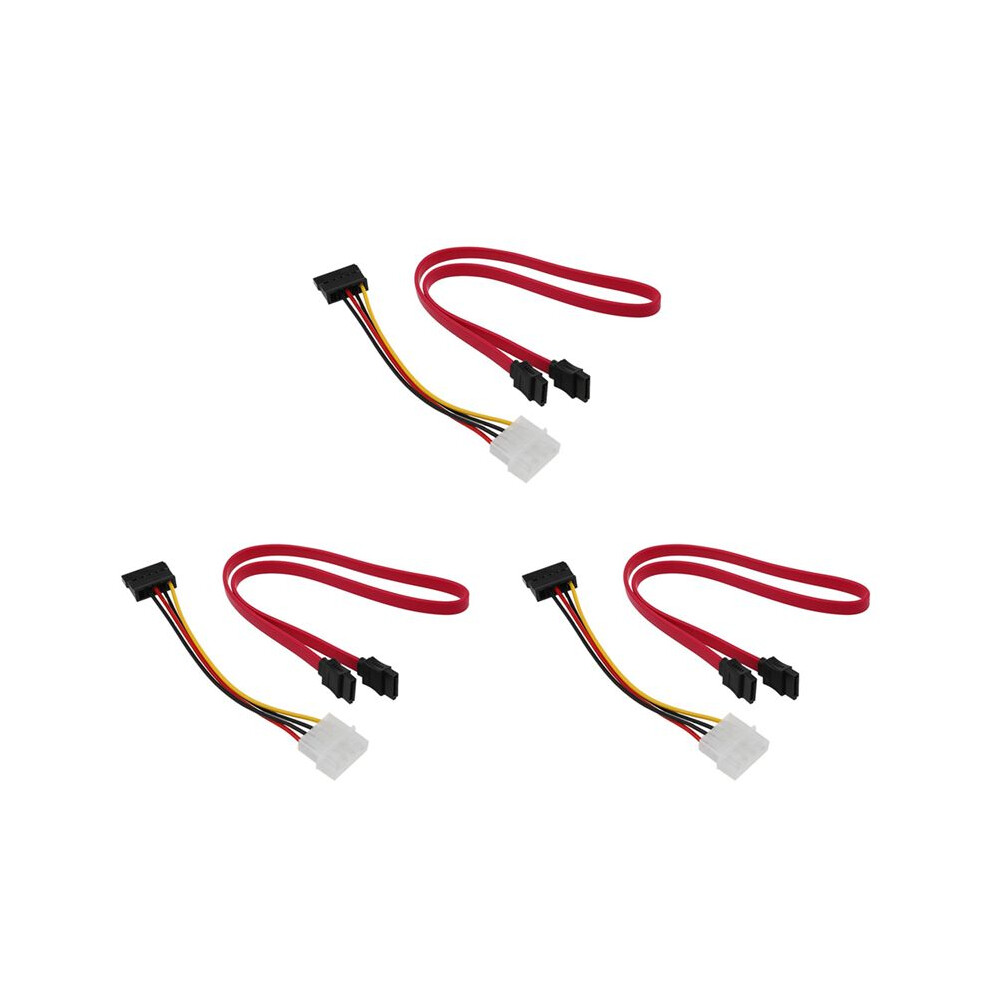 3 Power Adapter Cable And 3 Data Cable 4711643148993