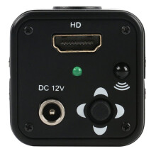 Cámara de Videomicroscopio Industrial 1080P con Lente de Montaje C, Cámara de Video Electrónica para Reparación de PCB, PC y Teléfono con Enchufe