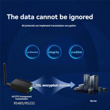 4G DTU Draadloze Module, RS485/232 Seriële Poort, Volledige Netcom Transparante Communicatie B