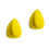2Pcs Yellow Polishing Disk with Back Hook Loop Manual Grinding Pad 5