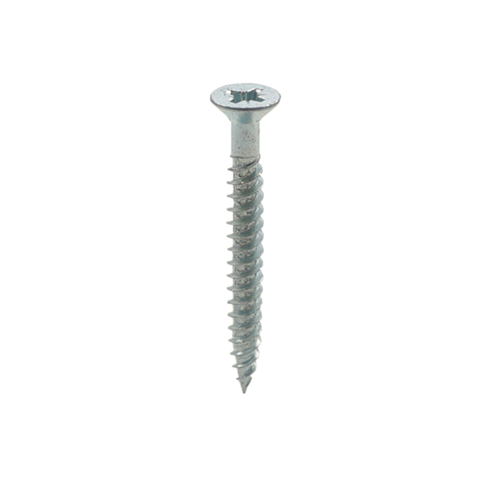 Unifix Unisex Silver Twinthread Woodscrews Pozi Csk Head Bzp Ce - 10G X 1.1/4" (5.0 X 30Mm In - Image 3