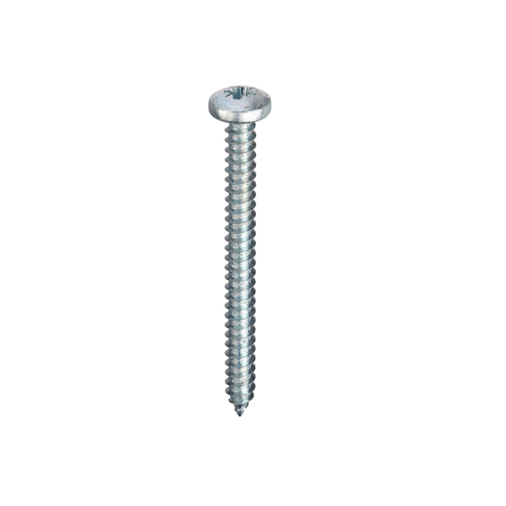 Unifix Self-Tapping Screws Pozi Pan Head Ab Din 7981-C-Z Bzp 6G X 1" - Box Of 1000 5014196172880