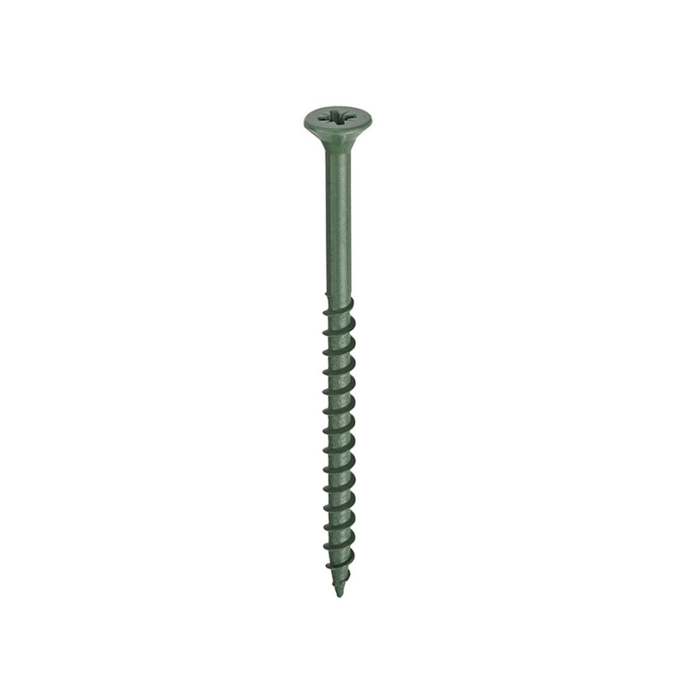 Unifix Decking Screws Pozi Csk Head Green Coating 8G X 2" - 5014196511702