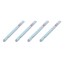 4pcs 200mm Long 17 Leaves 0.02mm-1.0mm Space Thick Measure Feeler Gauge Gage