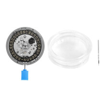 For Japan NH35A Mechanical Watch Movement 24 Jewels NH35 Automatic Mechanism 3.8 O'Clock Gold