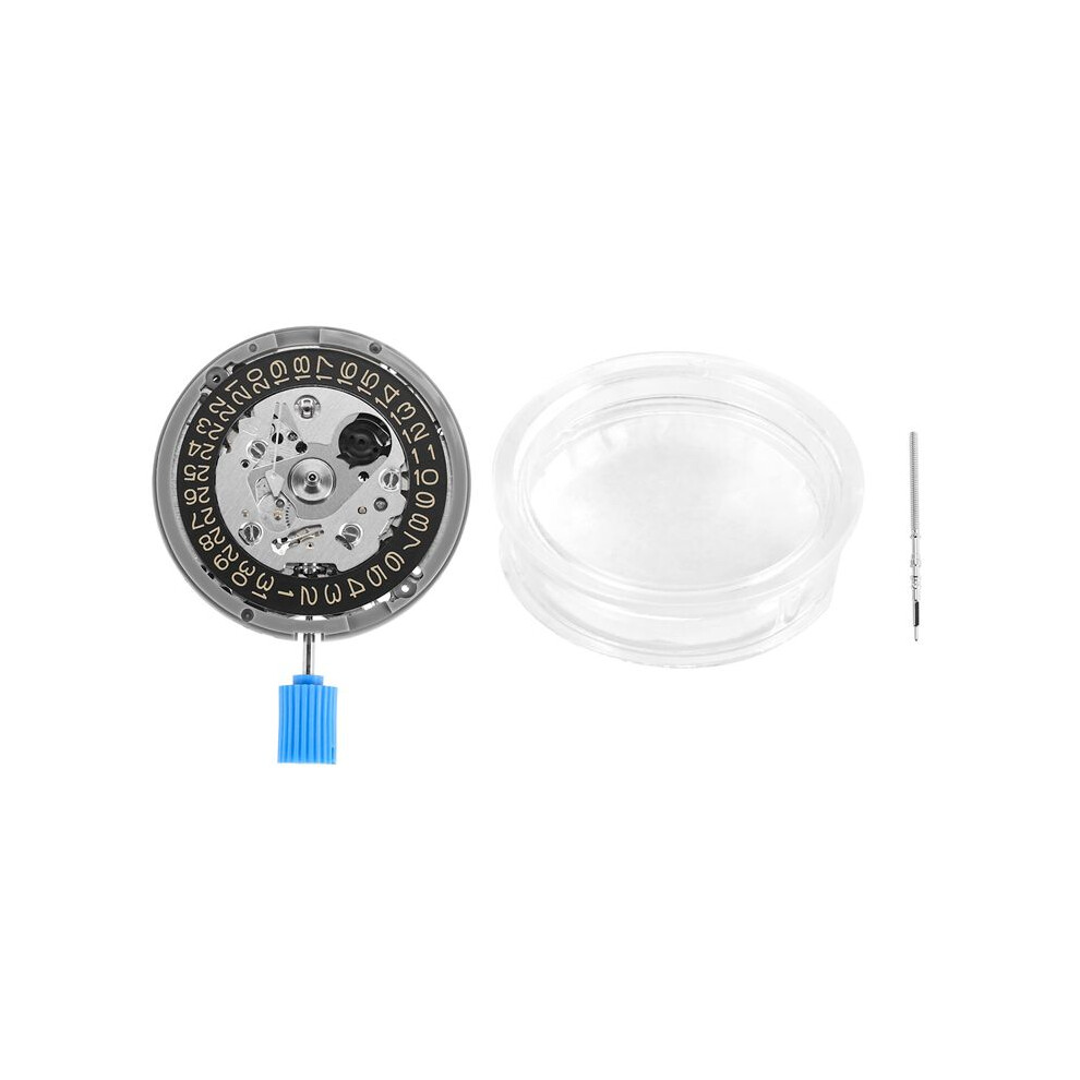 For Japan Nh35a Mechanical Watch Movement 24 Jewels Nh35 Automatic Mechanism 3.8 O'clock Gold 4714047154188