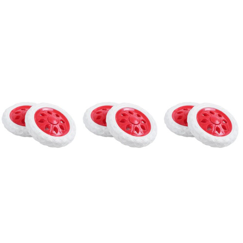 6 Pcs Wheel Shopping Service Cart Stool Caster Replacement