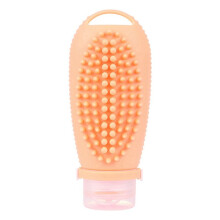 Silicone Travel Refillable Bottle Facial Cleansing Brush Portable Shampoo Bottles Lotion Cosmetics Containers H