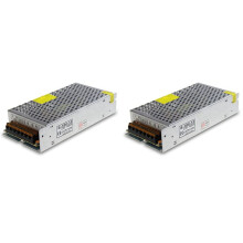 2X 12V 15A 180W Fonte de AlimentaçãO Transformador Interruptor AC 110V / 220V para 12V 20Amp Adaptador de ComutaçãO LED (15A)