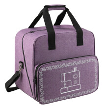 Grote Naaimachine Tas Opbergtas Tote Multifunctionele Draagbare Organizer Tas voor Naaiaccessoires-Paars