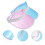 Cappello A Tesa Larga In Plastica Per Donna 2 Pezzi 4