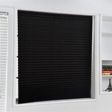 Temporary Stick On Window Blinds Pleated