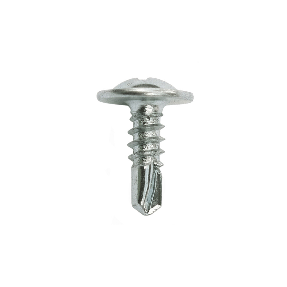Jcp Fixings Metalfix Wafer Head Self-Drilling Screws Bzp 5.5 X 20Mm - Box Of 100 5014196704197