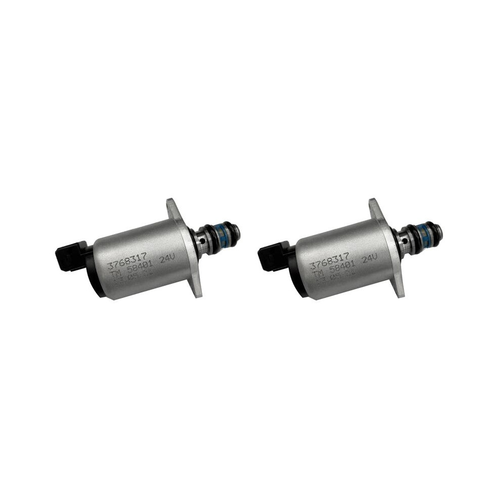 2X 3768317 Proportional Solenoid Valve 24V For 923636.0756 Tractor Truck Forklift Excavator 376-8317 6031233211967