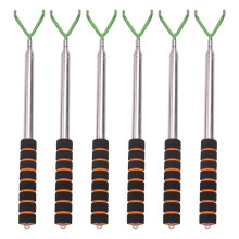 6X Disc Retriever Telescoping Disc Grabber Durable Stainless Steel Disc Retrieving Device Retrieve Discs
