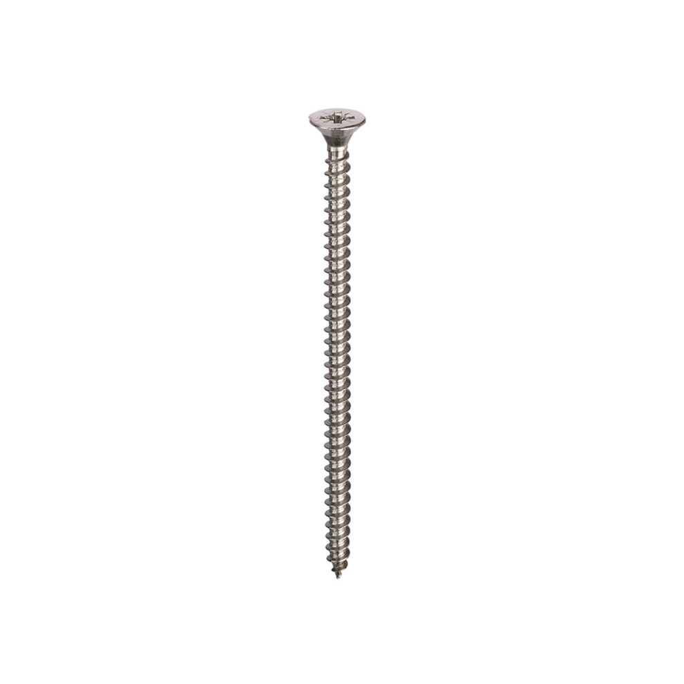 A2-304 St/St Chippy Woodscrews 6.0 X 60Mm - Q2021ch00060006000j - Box Of 100 5014196170534