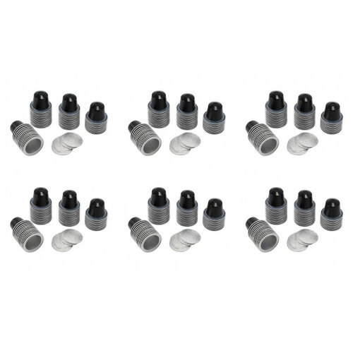300Sets Refillable Coffee Capsules Cup Disposable Coffee Capsules Packaging Cafe Supplies for  Black