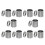 60 Pack 4 Polegadas Double Rolled English Muffin Rings, AçO InoxidáVel Crumpet Rings, Tart Rings, Round 1