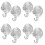 8X Large Transparent Reusable Heavy Duty Vacuum Suction Cup Hook 1