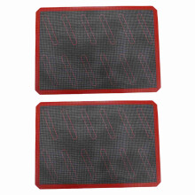 2X Nonstick Silicone Baking Mat Heat Resistant Oven Sheet Liner Pad Rolling Dough Mat Roast Tool