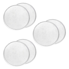 6X Pizza Screen, Pizza Pan,Pizza Pan for Oven, Pizza Tray, 12 Inch Seamless-Rim Aluminum Non Stick Pizza Screen