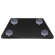 Fridge Silicone Mat with 4 Base Raisers 60x60cm Fridge Drip Tray Under Refrigerator Mat