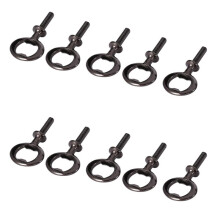 10X Metal Bottle Opener Blanks Corkscrew Insert Valentine'S Day Wedding Wine Party DIY Project Handmade Wooden Turning