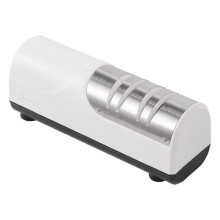 Elektrisk Knivslipare i 2 Steg, Precisionssnabb, Fin och Grov Slipning, Elegant Design, Professionella Köksknivar