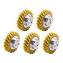 5X W10112253 Pièce de Rechange D'Engrenage à Vis Sans Fin de Mélangeur Parfaitement Adaptée Aux Mélangeurs pour -Remplace 4162897 4169830