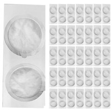 300 Stücke 62 mm Einweg Kaffee Kapsel Dichtungen Folien Creme Schaum Kaffee Filter Deckel Aufkleber für Vertuo