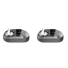 2X Gas Stove Automatic Fire Off Timer Kitchen Anti-Dry Natural Gas Gas Stove Timer (Right )
