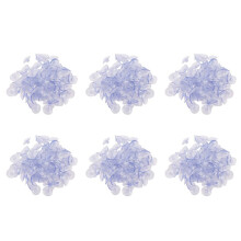 600Pcs 40Mm Clear Suction Cup Sucker Mushroom Suction Cup Suction