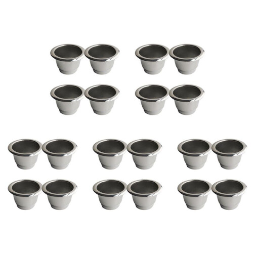 20Pcs for  Refillable Coffee Capsule Coffee Filter Reusable Coffee Pod Reusable Cafe Machine DIY 1