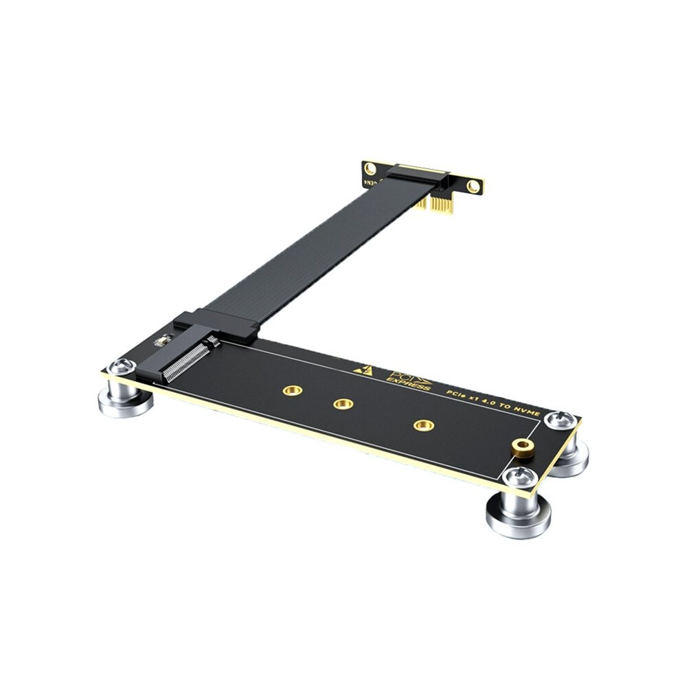 Pcie 4.0 X1 To M.2 Nvme Ssd Magnetic Riser Card 16Gbps 10Cm Extension Cable M.2 Nvme Ssd To X1 Support Desktop Pc 6031861999336