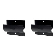 Heavy-Duty Ladder Hanger-Wall Mount Ladder Hooks for Ladder Storage-Wheelbarrow Hangers for Garage Wall-2 Pack