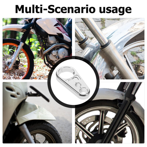 Universal Motorcycle Frame Handlebar Clutch Brake Cable Clamp Clip 2