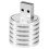 Aluminium 3W USB LED-Lampfitting Spotlight Zaklamp Wit Licht 1