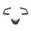 Car Steering Wheel Button Bottom Frame Sticker for  SWIFT 2024 2025 Interior Accessories Carbon 1