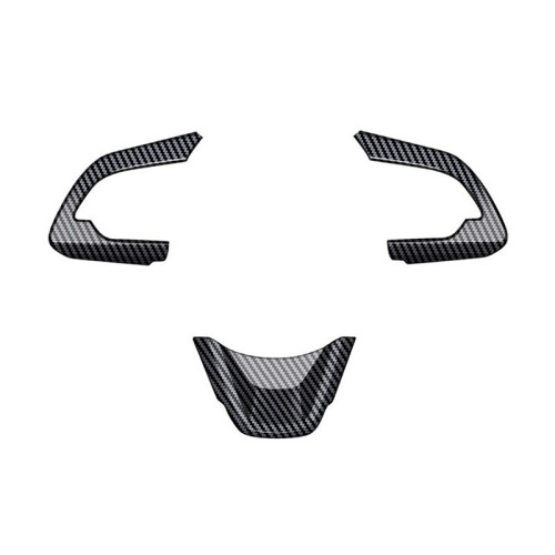 Car Steering Wheel Button Bottom Frame Sticker for  SWIFT 2024 2025 Interior Accessories Carbon