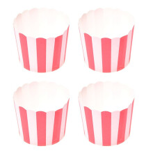 200X Cupcake Wrapper Paper Cake Case Baking Cups Liner Muffin Kitchen Baking Red Stripes