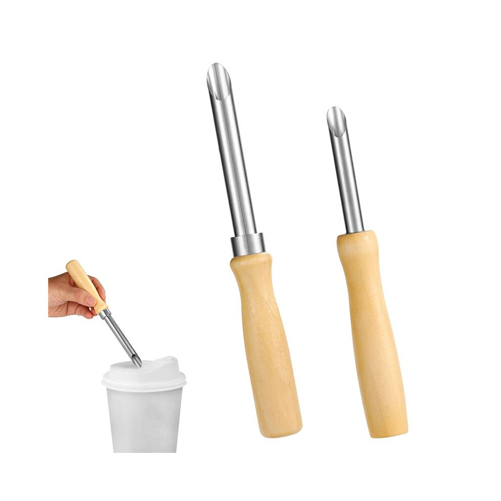 Cup Lid Hole Puncher For Straws, Plastic Lids, Suitable For Lemonade And Milk Tea Lids 4713922787121