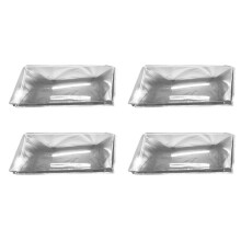 4X for for Octavia 2001 2002 2003 2004 Left Headlight Shell Lamp Shade Transparent Lens Cover Headlight Cover