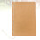 1Pc Retro Light Brown Notebook for Work Blank Paper Diary Journal 8