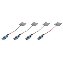 4X Modulo di Rilevazione Pioggia 3 Moduli Rain Sensor, 3V-5V