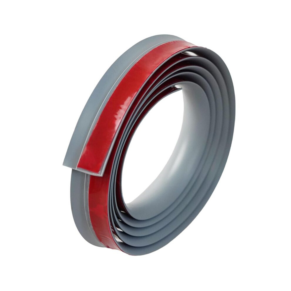 Carpet To Tile Floor Transition Strip, Self-Adhesive Threshold Edging Trim Length 5M, Cover Thickness Within 5Mm Gray 6031045825130