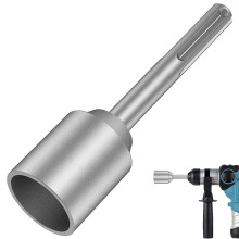 SDS-Max-Erdungsstangentreiber, 45-Mm-Hochleistungsstahlbohrer-Schraubendreher, für Bohrhammer-Erdungsstangen (1,77 Zoll)