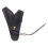 Archery Glove Black PU Hand Guard Finger Protector for Shooting 2