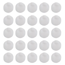 20Pack Pen Bushings,White Non-Stick Pen Bushing for CA Finishing Pen Turning(0.43Inch/11mm Height,0.55Nch/14mm Diameter)
