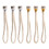 6Pcs Catalytic Wick Replacement Oil Lamp Wick Replacement Wick Catalytic Air Control Catalytic Burner Lamps Wick 1