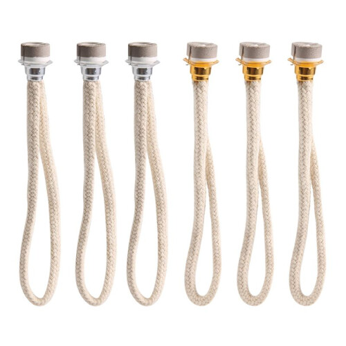 6Pcs Catalytic Wick Replacement Oil Lamp Wick Replacement Wick Catalytic Air Control Catalytic Burner Lamps Wick